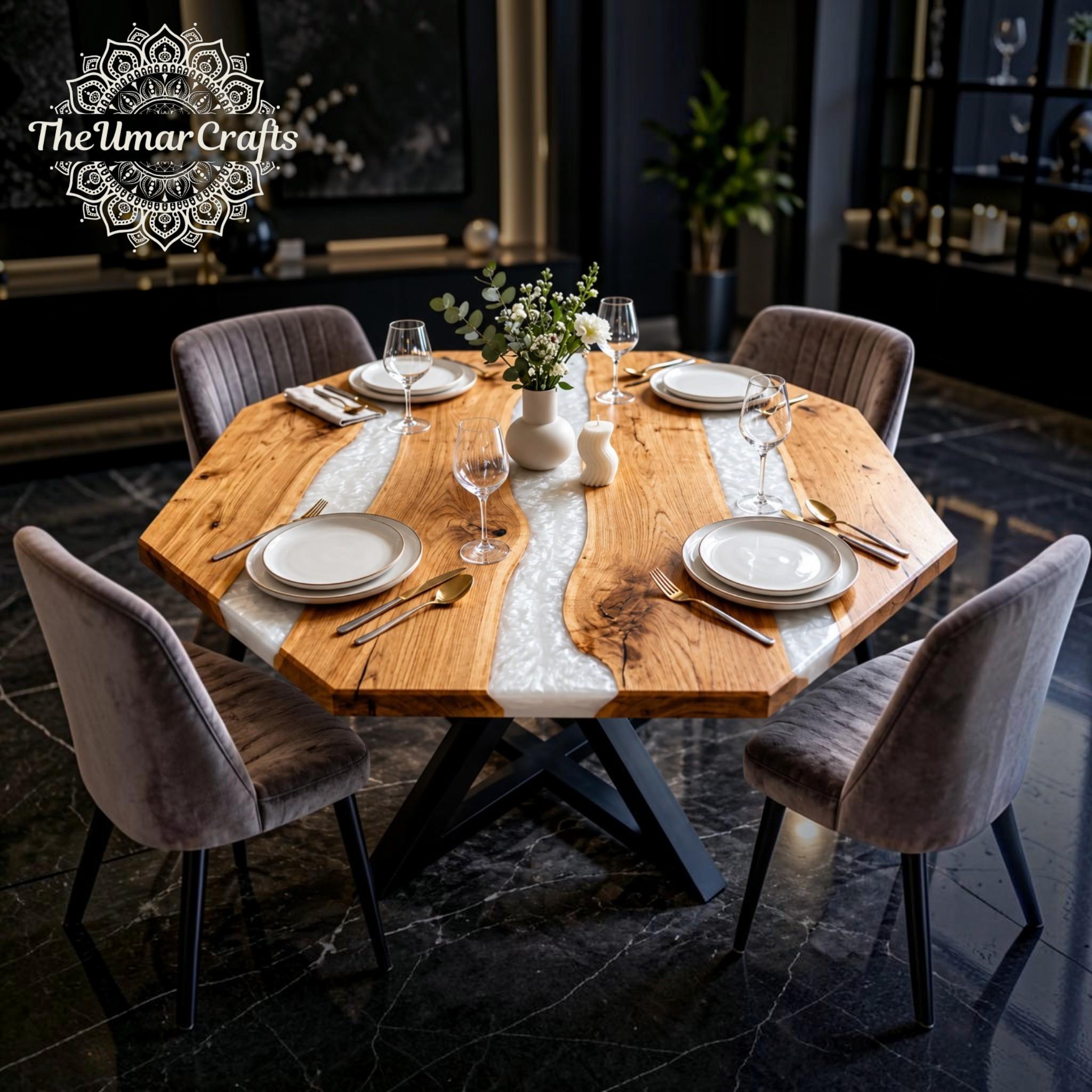 Octagon Dining Table - Etsy