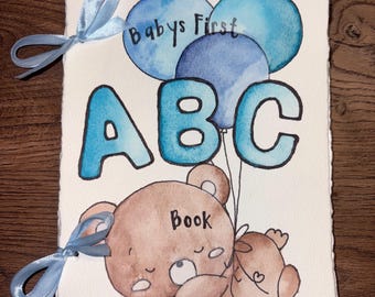 Watercolor Baby ABC Book