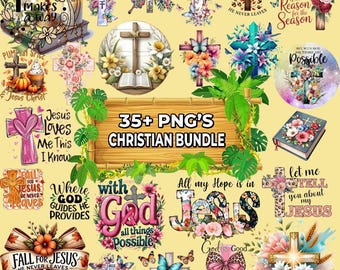 Christian Png Bundle, Faith Moves Svg, God Love Strength Svg, Religious Sublimation, Bible Verse png, Jesus Clipart Bundle, Christian Bundle