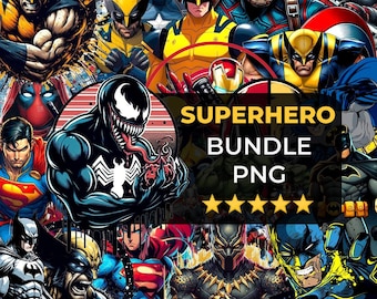 Superhero Png Bundle, Movie Character, Superhero Png Design, Cartoon Png Bundle, Cartoon Svg Design, Superhero Clipart, T Shirts Design
