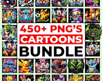 450+ Funny Cartoon Character Png, Retro Cartoon Png, 90s Cartoon Svg, Sublimation Designs, Kids Png Bundle, Cartoons Bundle Png, Cartoon Svg