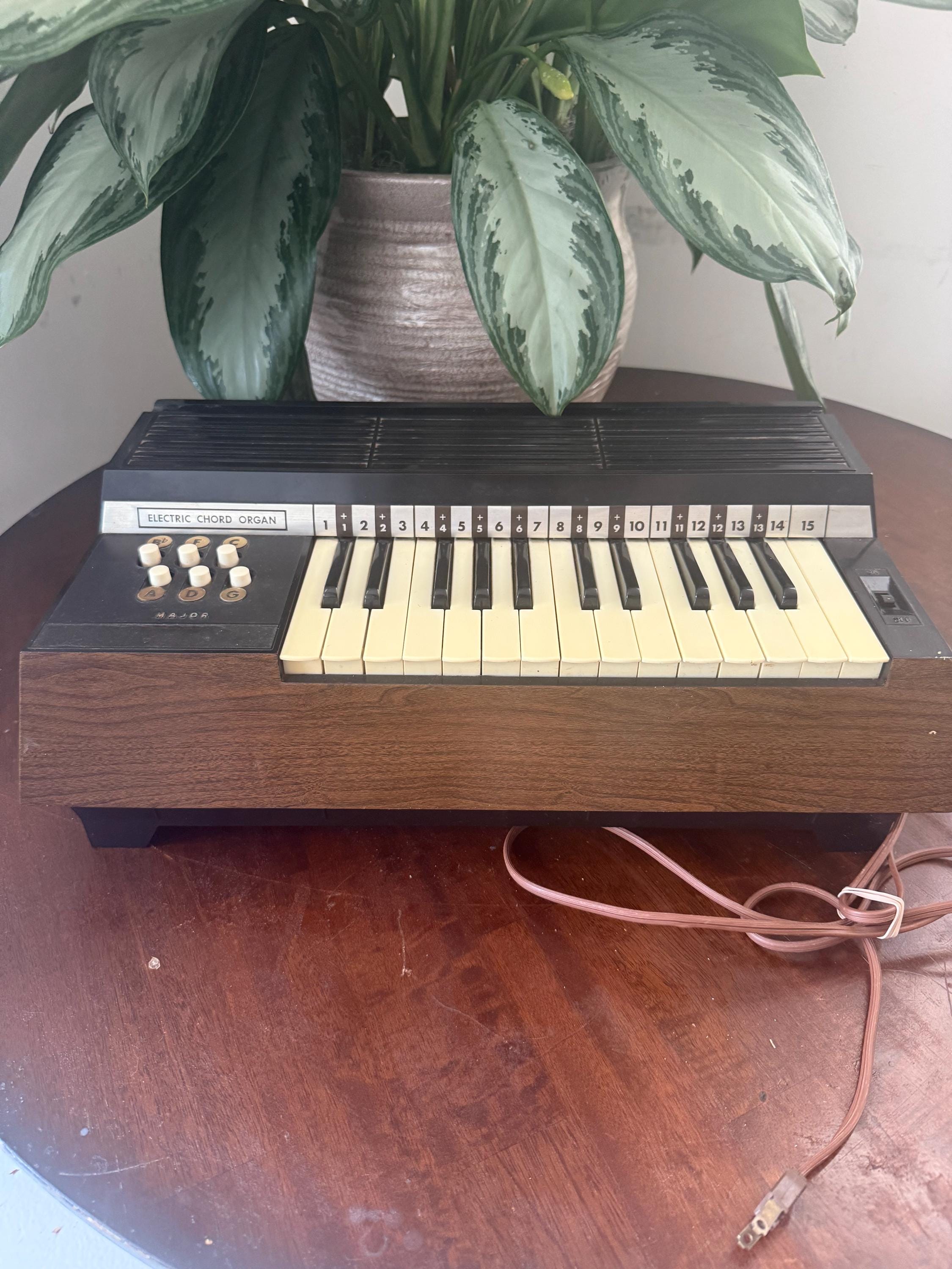Vintage Electric Organ - Etsy Canada
