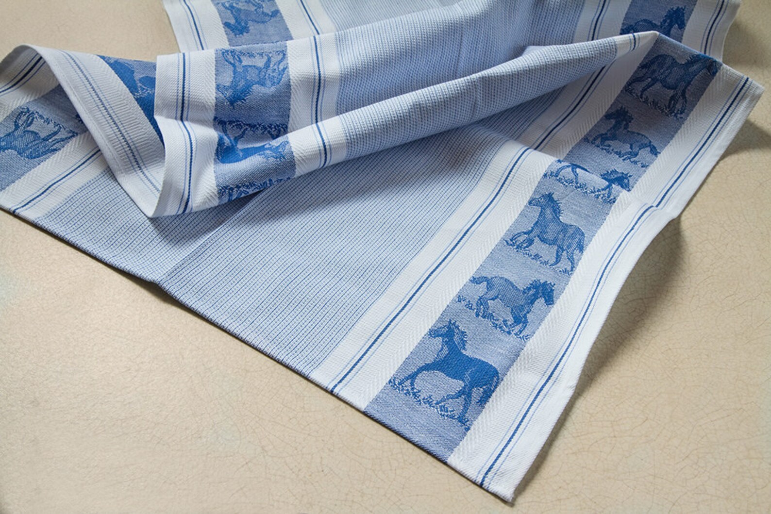 Horse Kitchen Tea Towel Luxury Jacquard Woven Towels Horse Etsy