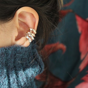 Vincent Minimal Ear Cuff / No Piercing