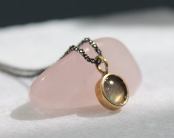 Diana tiny gem pendant