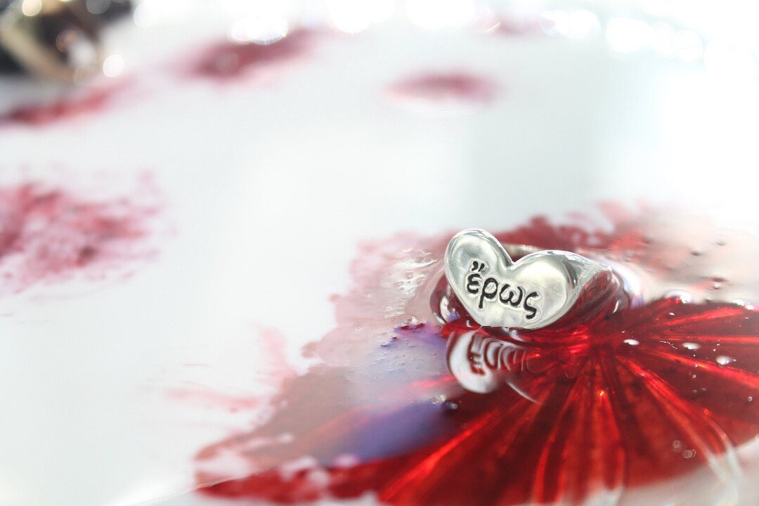 アクセサリー frank and easy sv mini heart signet ring sv mini heart signet ring | frank and easy - アクセサリー