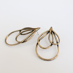 Electra statement earrings image 5