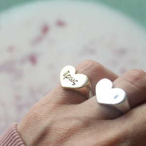 Heart Signet Ring ἔρως image 10