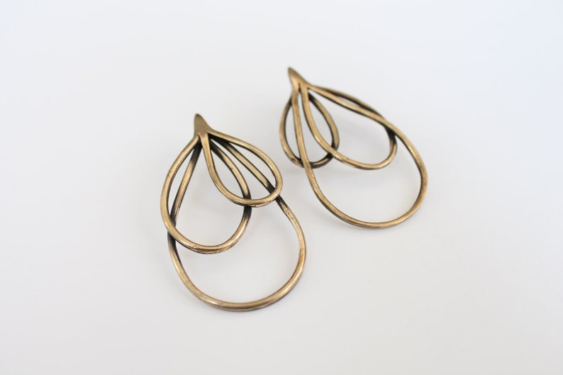 Electra statement earrings image 3