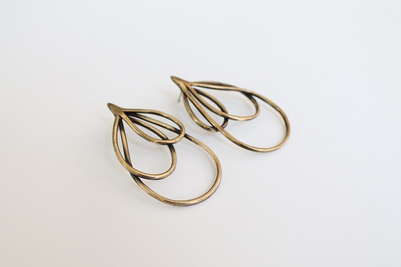 Electra statement earrings image 7