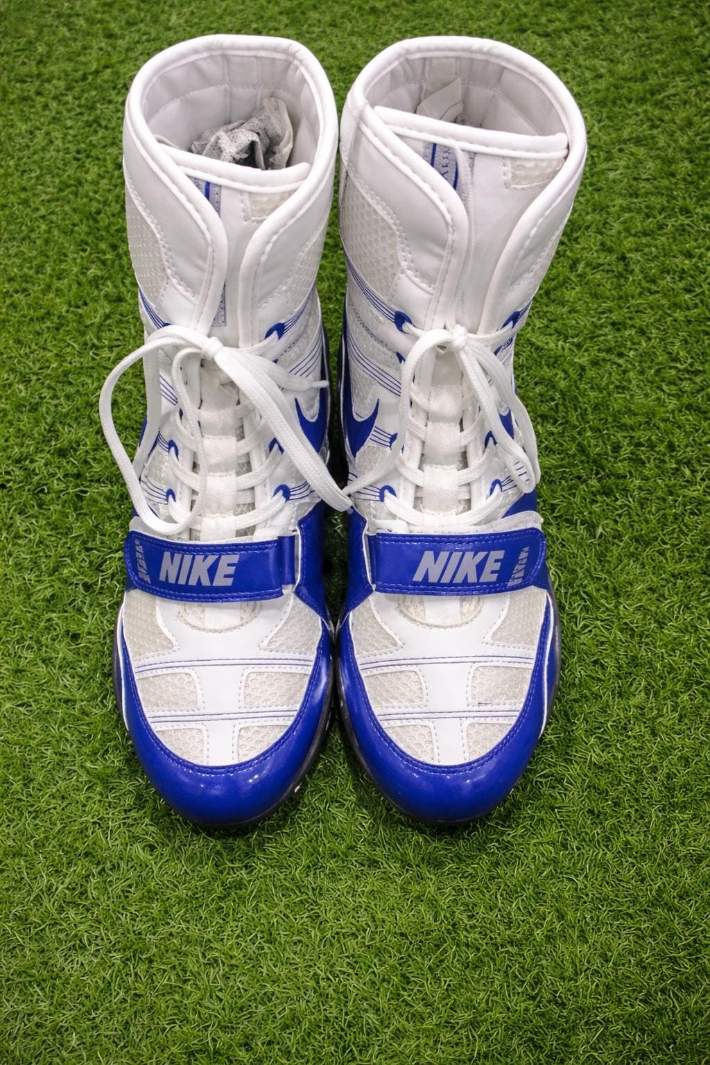 nike hyper ko blue and white