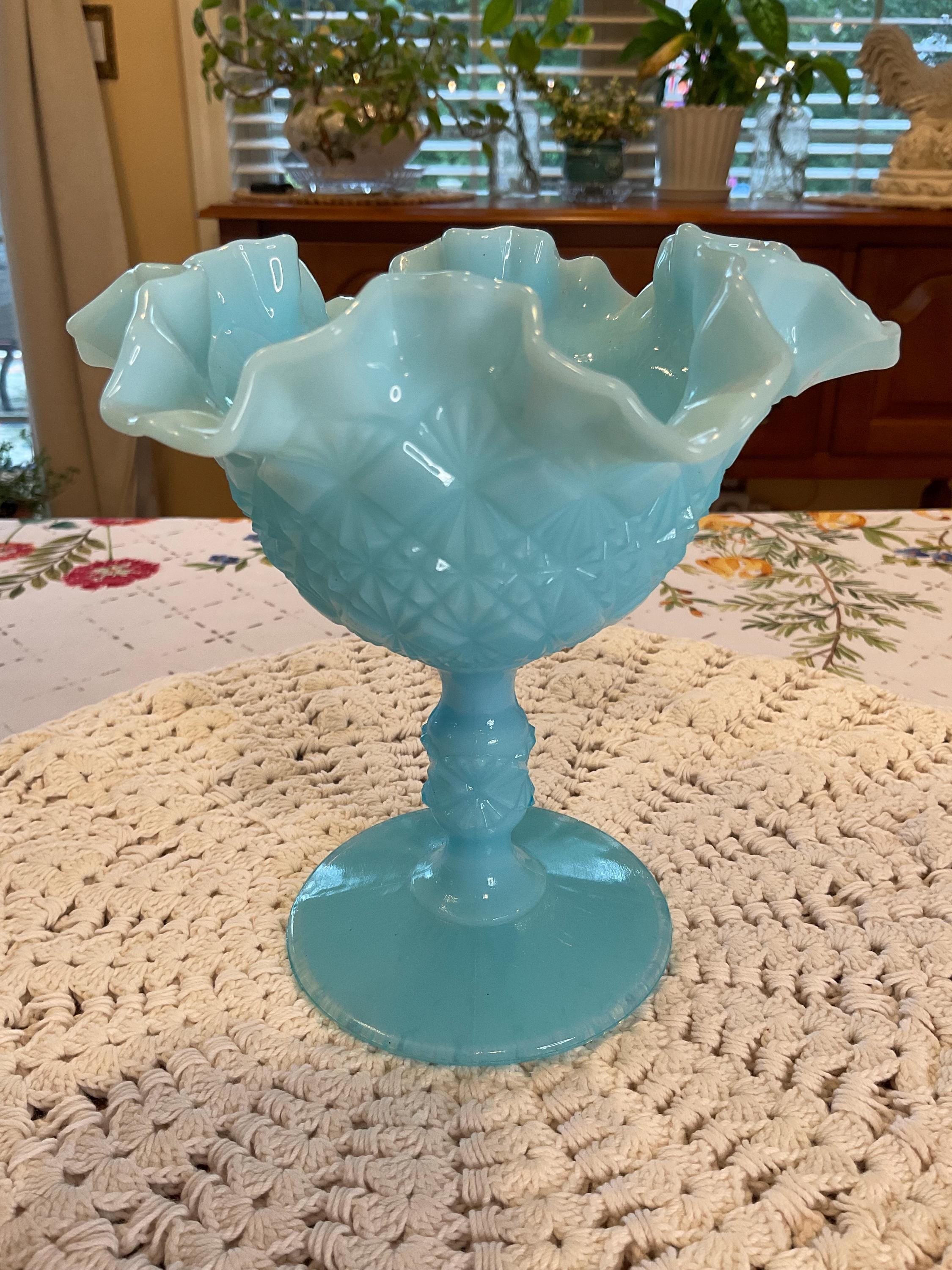 Fenton Blue Milk - Etsy