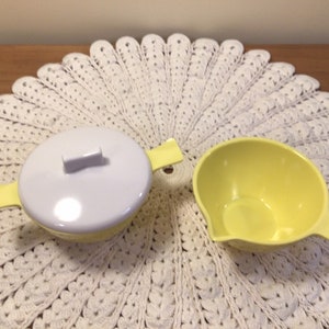 Vintage Sunshine Yellow Melmac Sugar and Creamer, Table To Terrace Line, Retro Kitchen Decor, Sugar Creamer Collector