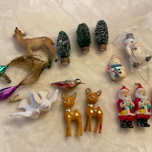 Vintage Christmas Ornaments, Christmas Craft Supply’s, Collecting Vintage Christmas