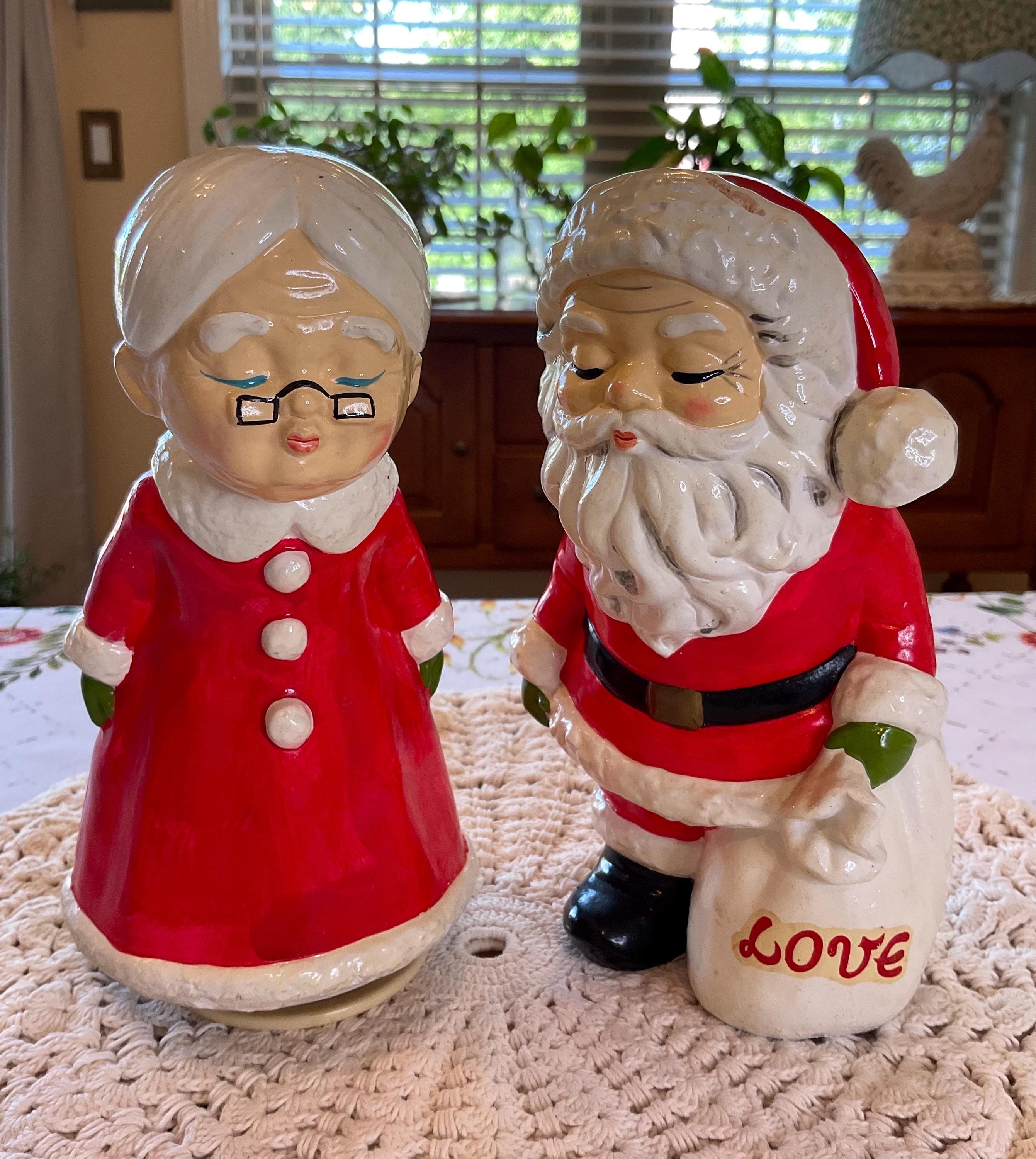 Ashland 10" Tall Wooden Mrs. Claus Nutcracker Figurine - Detailed Christmas Decoration