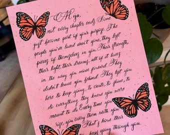 Custom Handwritten Calligraphy & Personalized Art