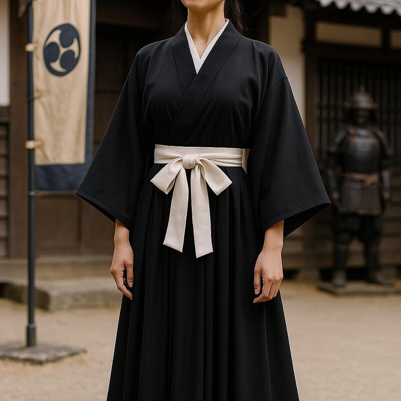 Open Samurai Robe White Samurai Robe - Etsy