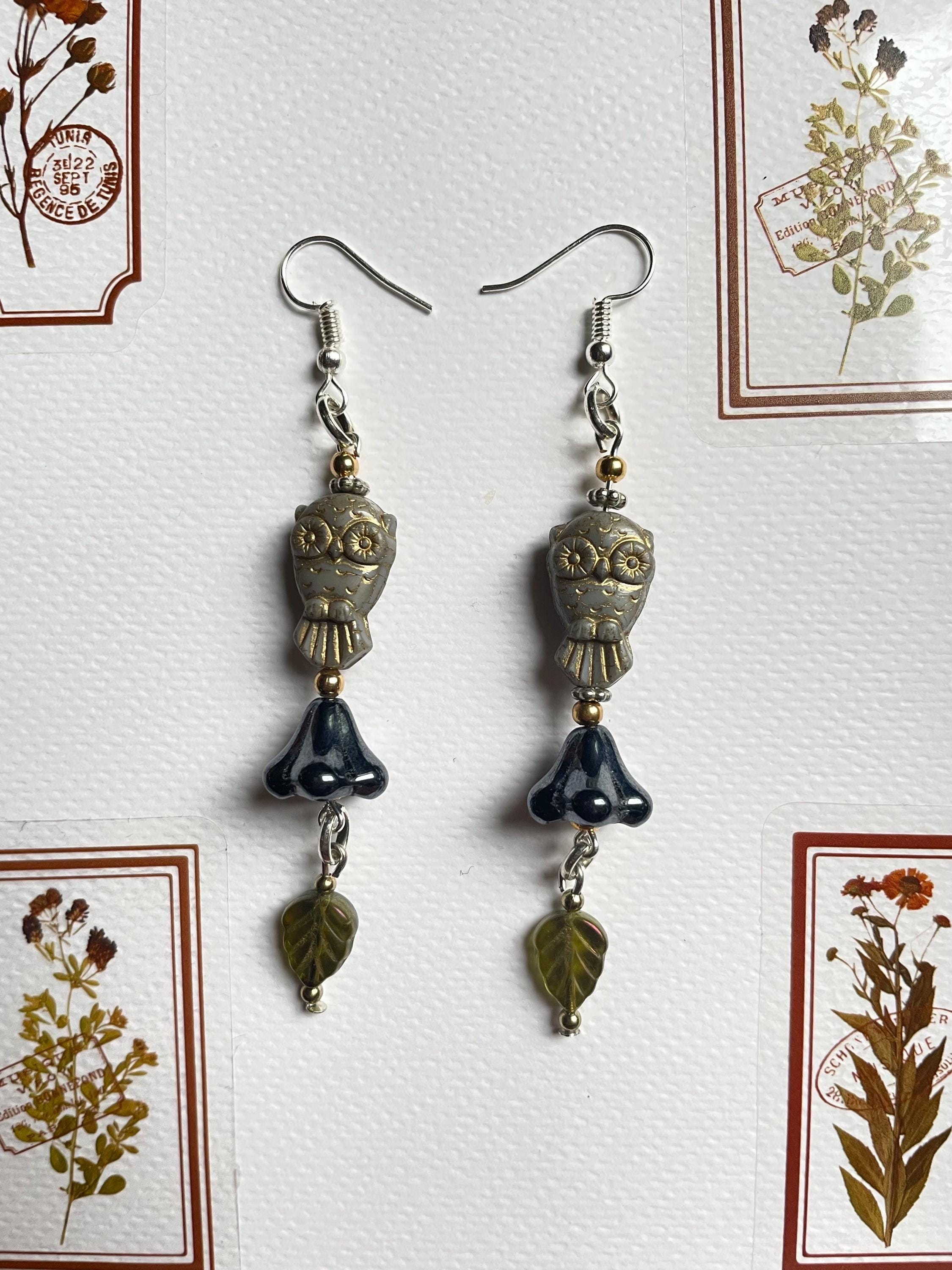 Grey and Gold Owls