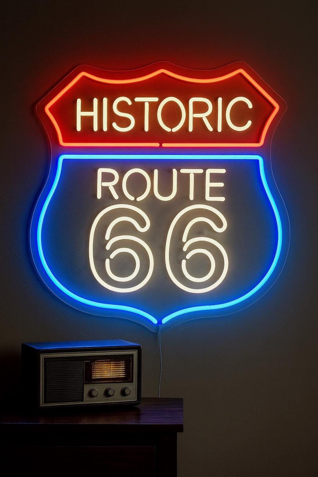 Route 66 neon sign - Etsy 日本