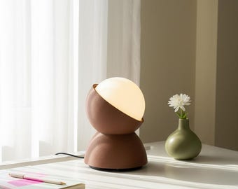 Globe Table Lamp: Modern Lighting, Dimmable Mood Light