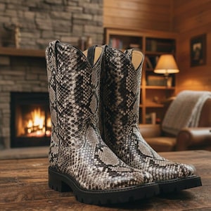 Könnte beinhalten: Eine weiße Keramik-Tasse mit schwarzem Henkel und dem Text "But First, Coffee" in fetter, schwarzer Schrift. Die Tasse steht vor einem verschwommenen Hintergrund, der eine gemütliche Umgebung andeutet.