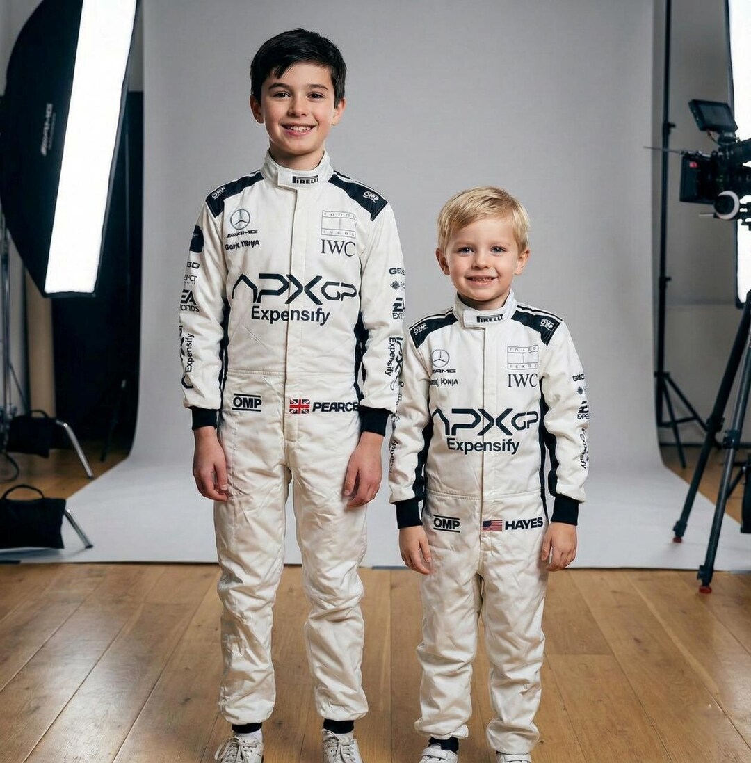 F1 Movie 2025 (APX) Racing Suit for Kids + Free Balaclava | Limited ...