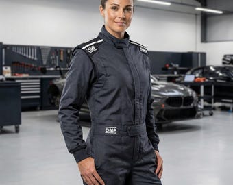 F1 Movie 2025 OMP Black Racing Suit + Free Balaclava | Limited Stock | Elite