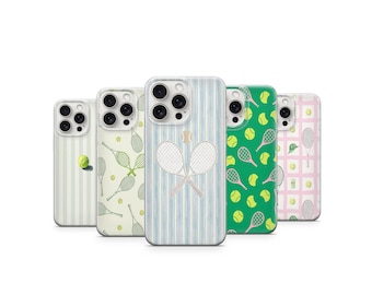 Pastel Tennis iPhone Case | Preppy Sportcore, Summer Phone Cover
