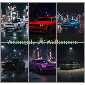 Dodge challenger wallpaper - Etsy 日本