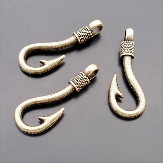 bronze fish hooks Tru-Turn 856ZS-7 Aberdeen Panfish Hook Whether setting up basic rigging systems or adapting to changing conditions 4pcs-1.5" Bronze Tone Fish Hook