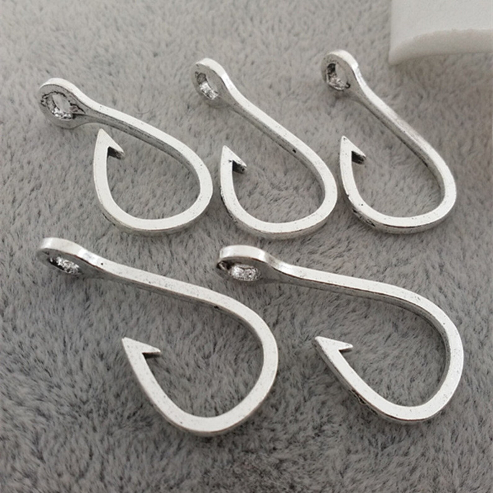 5 Sets 10pcs fish hook clasp hook toggleAntique Etsy