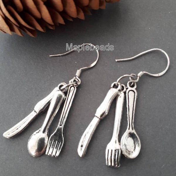 Fork and Spoon Hooks Etsy