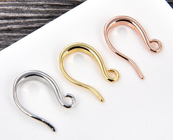 14k Gold Filled French Ear Wire Hooks - 10 Pieces (5 Pairs) - Earring Findings