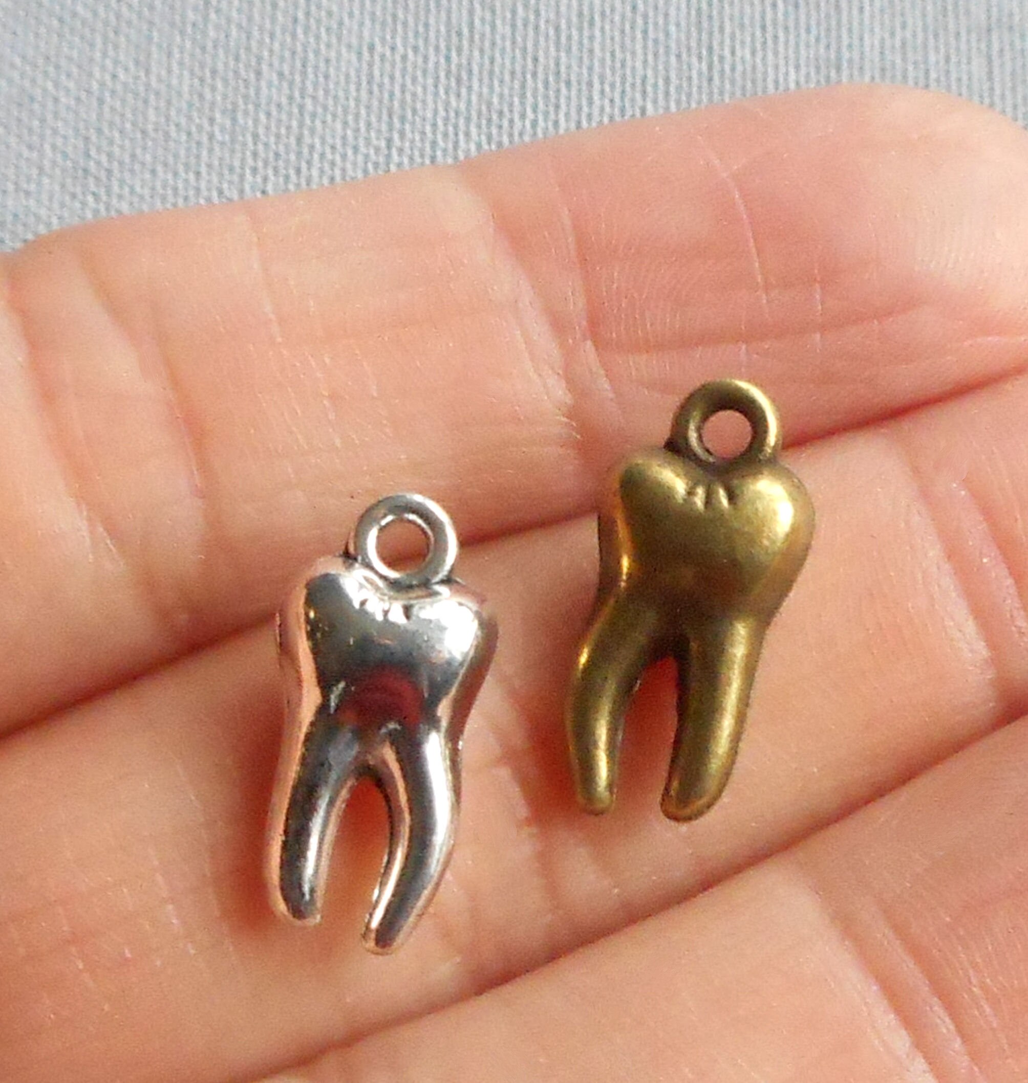 8pcsTeeth charm dental clinic charm dental charmfangs Etsy