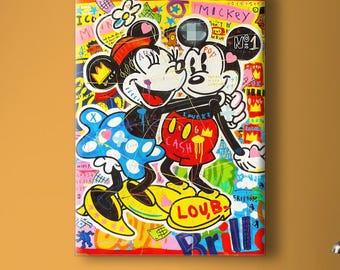 MICKEY MOUSE 90 Years - Genuine Two Dollar Bill - Hand-signed by