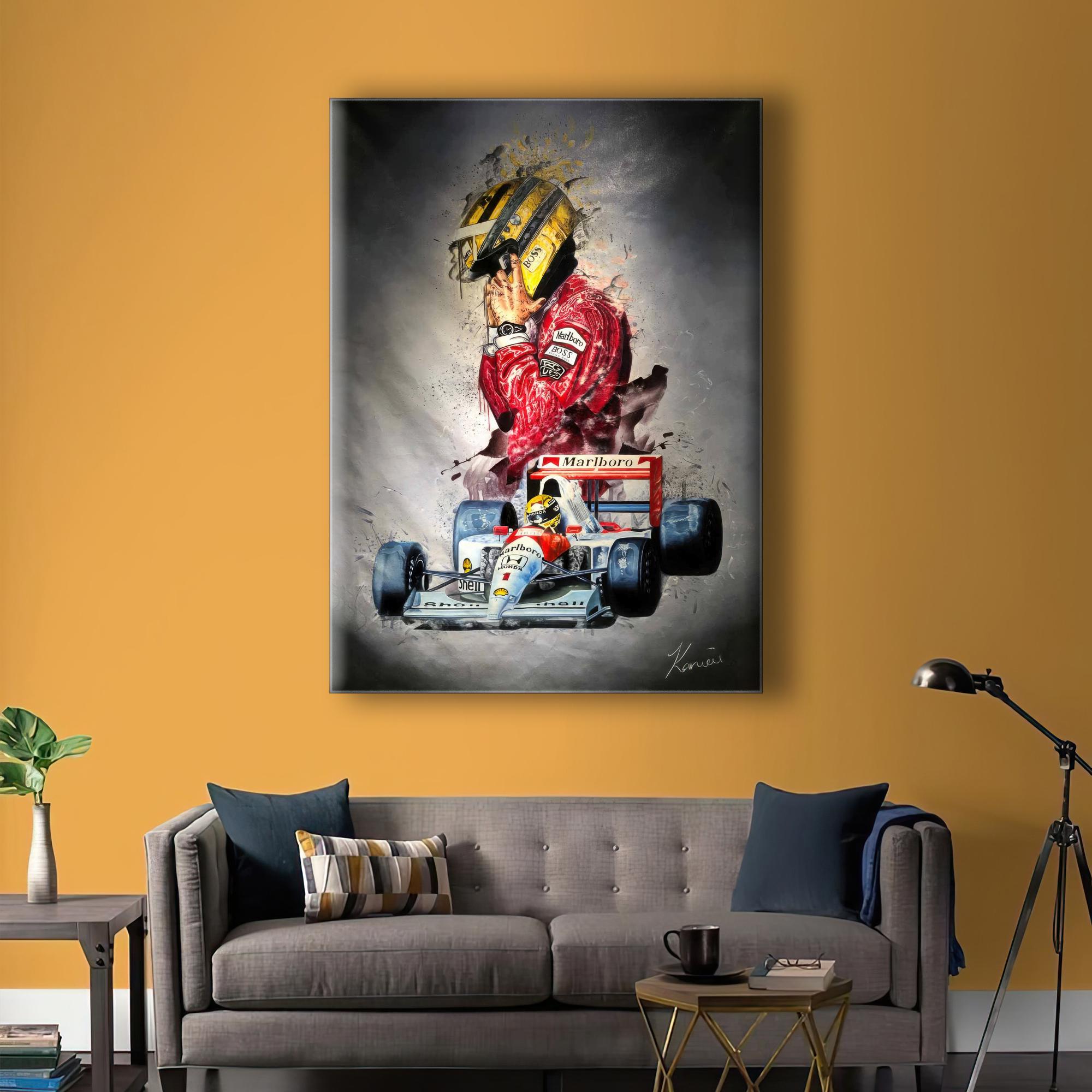 Ayrton senna signed - Etsy 日本