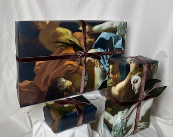 Papel de regalo de arte barroco – Aurora & Tithonus, papel de regalo de bellas artes