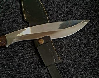 Bladexart Handmade Full Tang Knife – Rustic EDC, Outdoorsman Gift