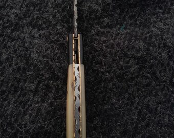 BLADEXART Handmade Folding Knife | Custom Pocket Knife | EDC Gift for Him | Camping & Outdoor Knife