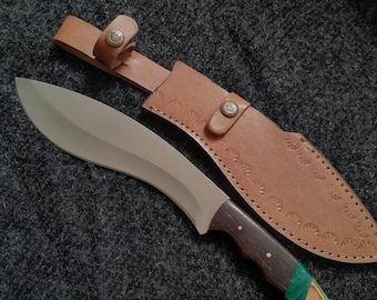 BLADEXART - Custom Bowie Knife | High Carbon Steel | Hunting Knife with Sheath | Collector’s Gift