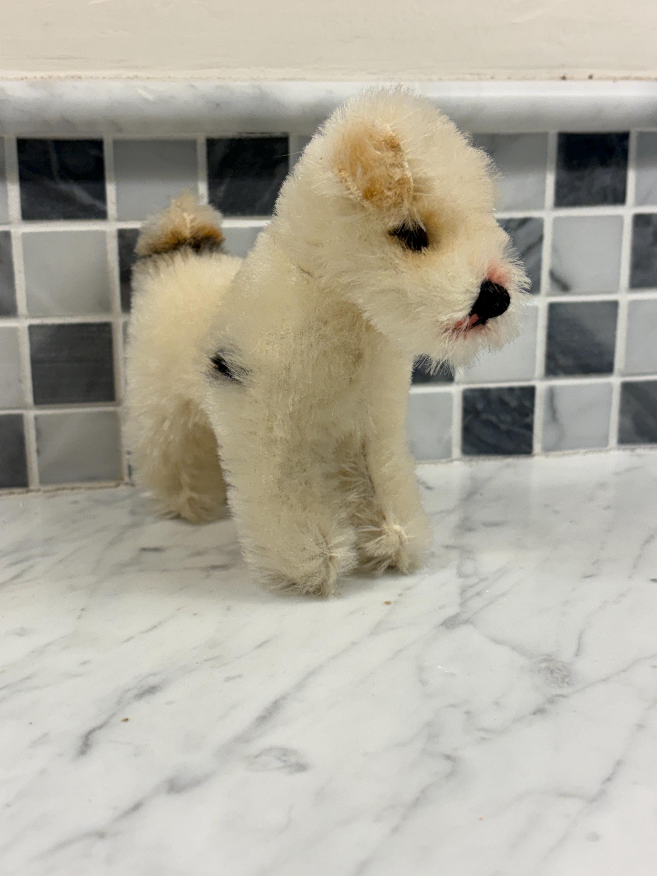 Vintage Steiff Dog - Etsy