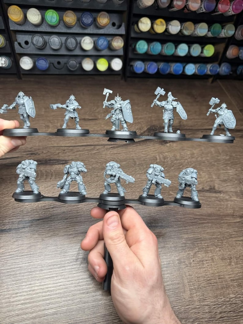 Priming Stick 40mm & 32mm – Miniature Painting Tool Warhammer