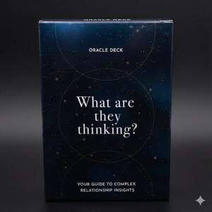 What Are They Thinking - Unique Oracle Deck Intuitively Guiding You Through Complex Relationship Issues image 5