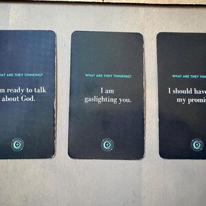 What Are They Thinking - Unique Oracle Deck Intuitively Guiding You Through Complex Relationship Issues image 6