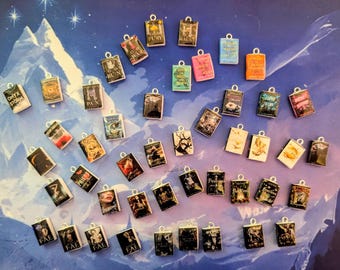 Mini Book Charms