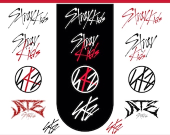 Pacchetto SVG Stray Kids / Loghi SKZ e SKZOO, file di taglio Kpop (Cricut, Silhouette)