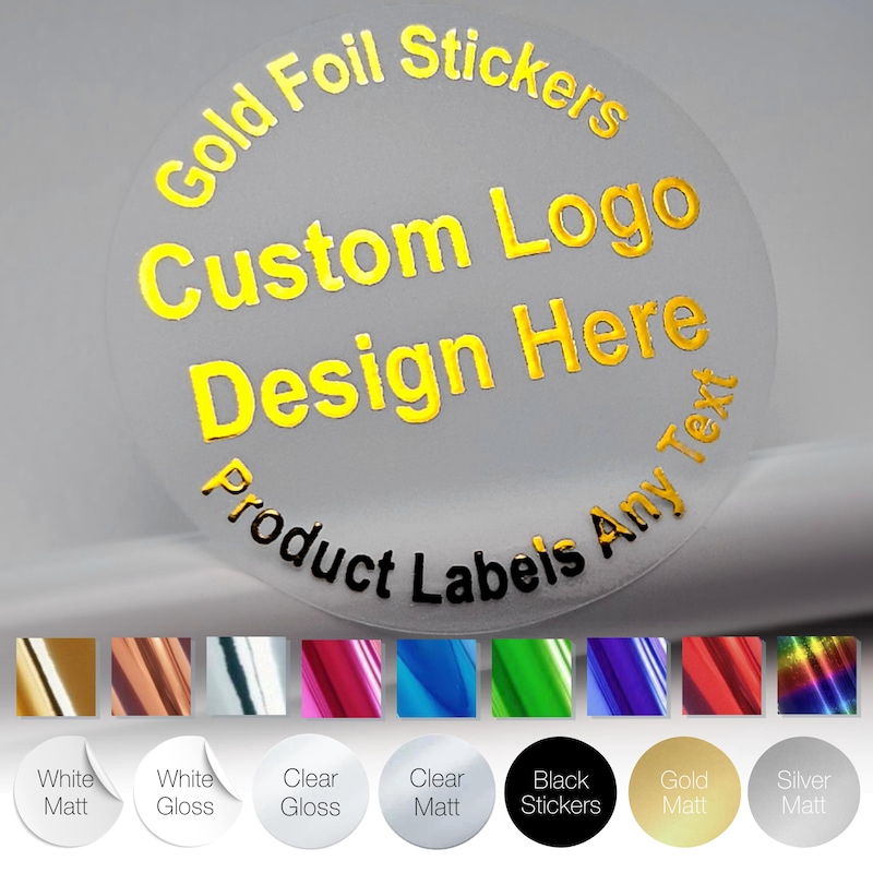 Vinyl Decal Sticker Example 10 Cm Round Sticker - Etsy UK
