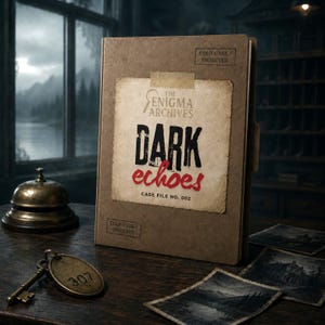 Meurtre mystérieux mystérieux, polar à imprimer pour la soirée Game Night | Imprimer et lire le PDF | Archives de l'énigme : Dark Echoes