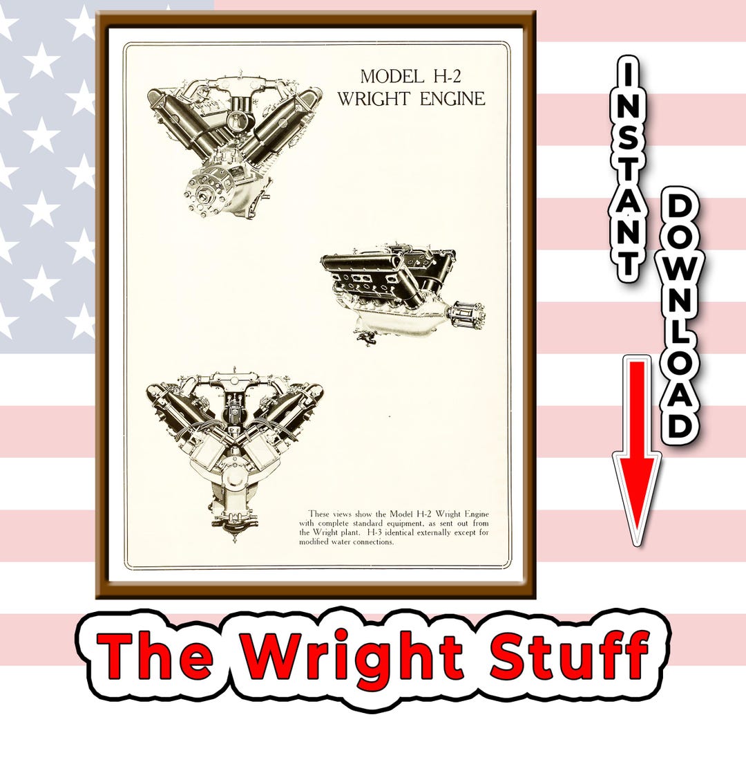 1921 the Wright Stuff (instant Printable Poster Download) - Etsy