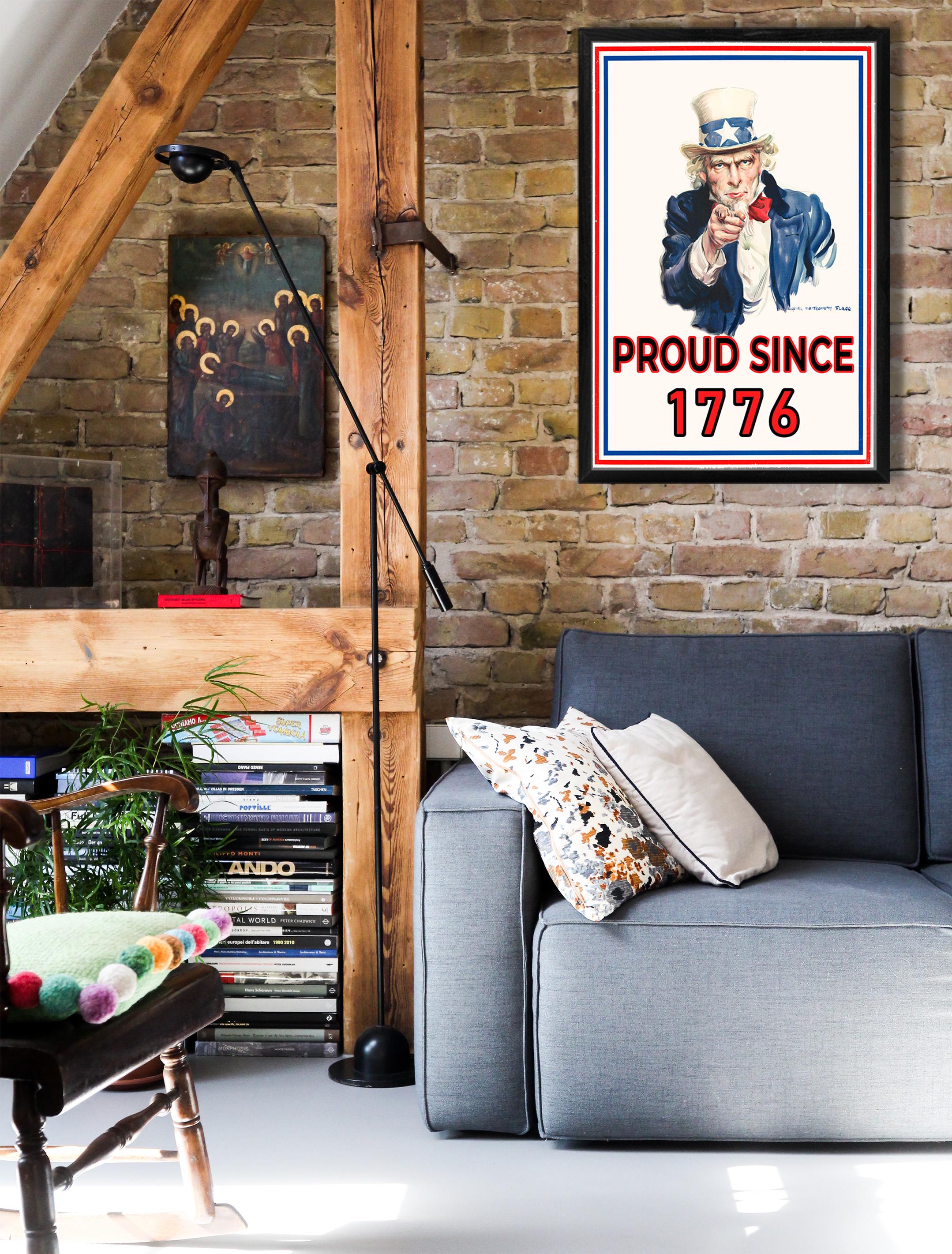 Sam Proud Uncle Sam, Proud Since 1776 Printable Poster Wall Art (instant Download ...